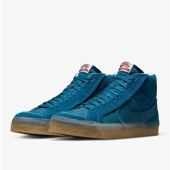 Nike Other - Nike SB Zoom Blazer Mid PRM Teal Green Abyss Men's Sneakers Shoes NO BOX